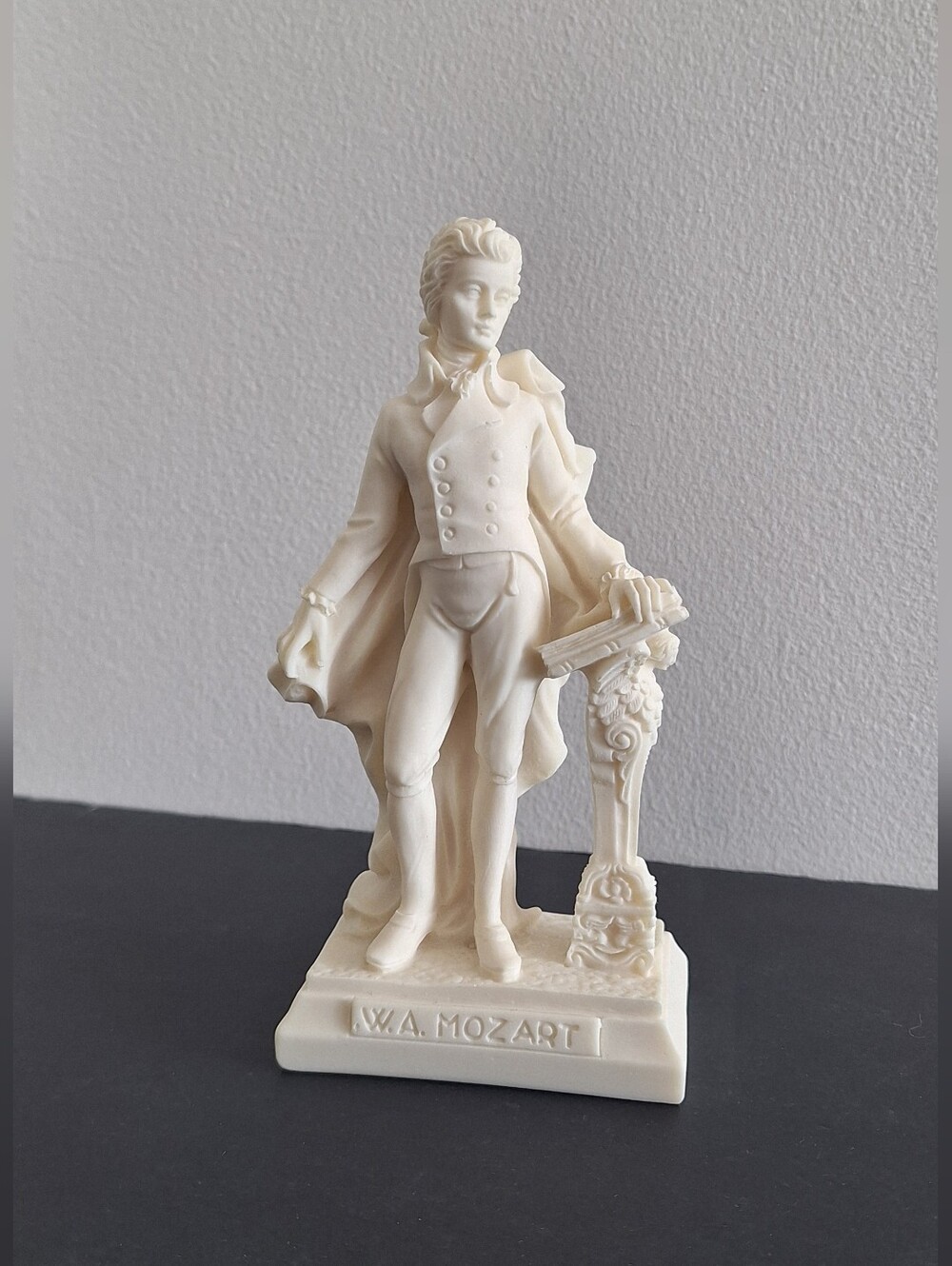 Wolfgang Amadeus Mozart Bisque porcelain figurine